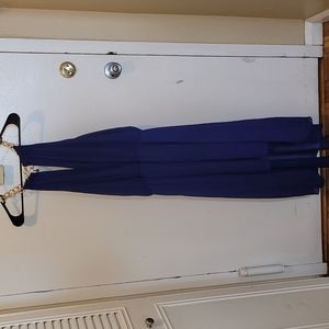 High low chain detail midi dress